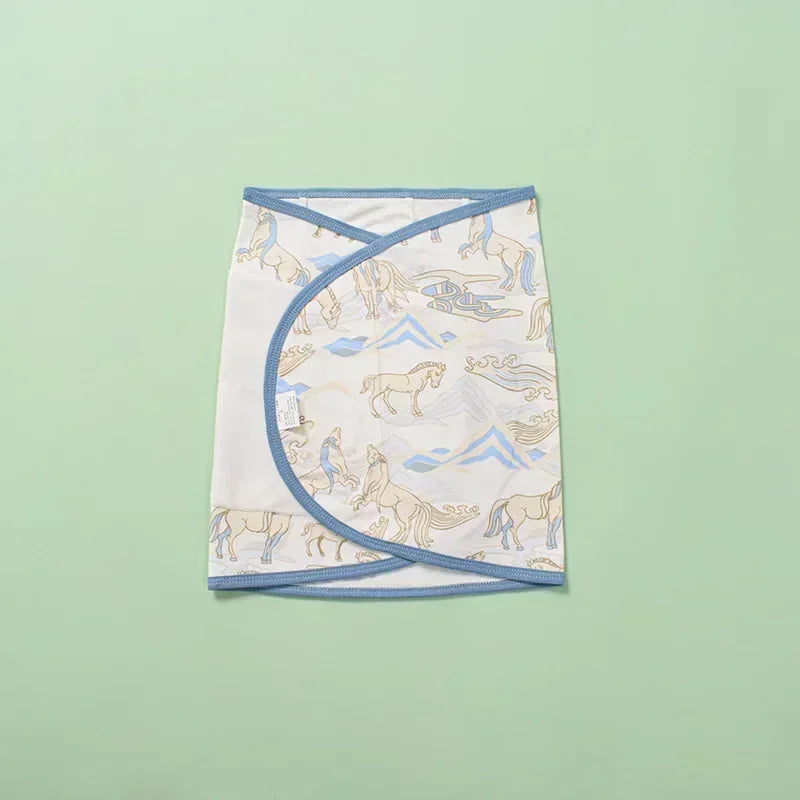 Baby Swaddle Blanket 0-6 Months Strap for Summer