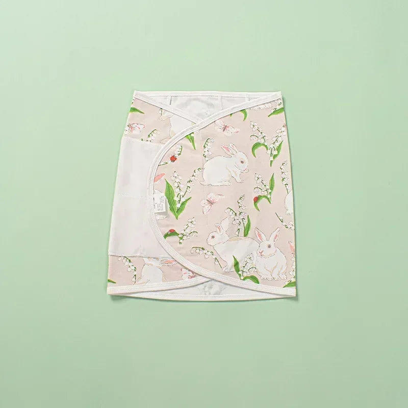 Baby Swaddle Blanket 0-6 Months Strap for Summer