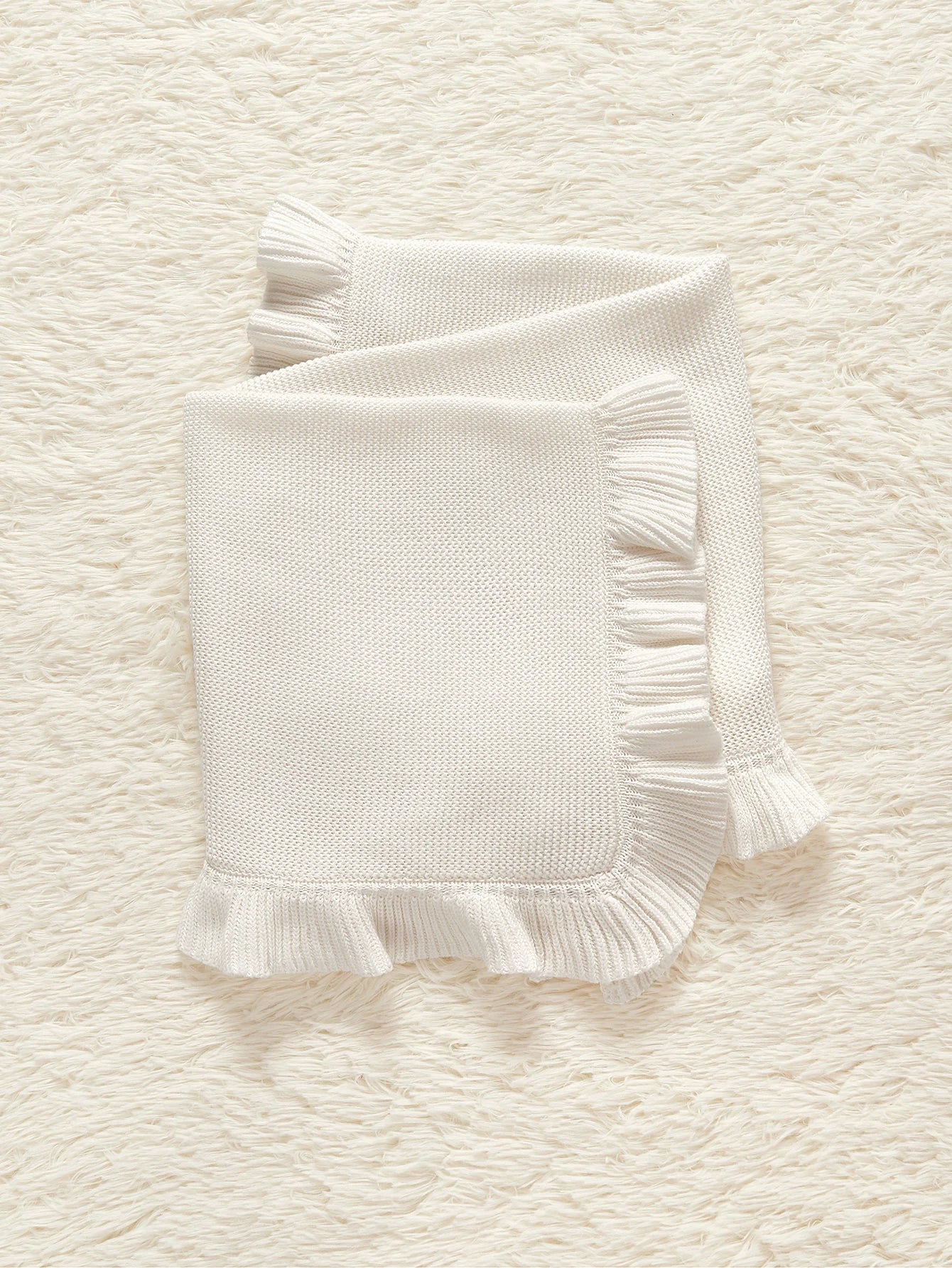 Soft and Comfortable Cotton Knit Baby Blanket