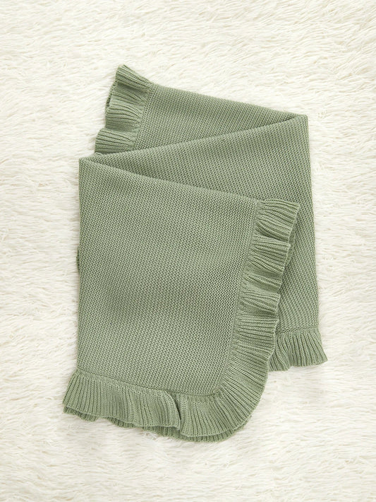 Soft and Comfortable Cotton Knit Baby Blanket 