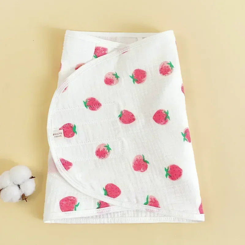 Baby Swaddle Blanket 0-6 Months Strap for Summer